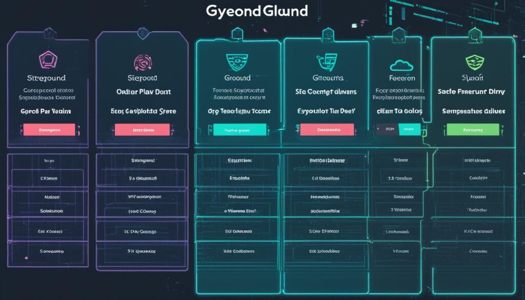 SiteGround Comparison