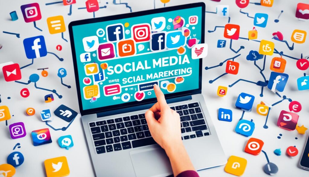 Social media marketing